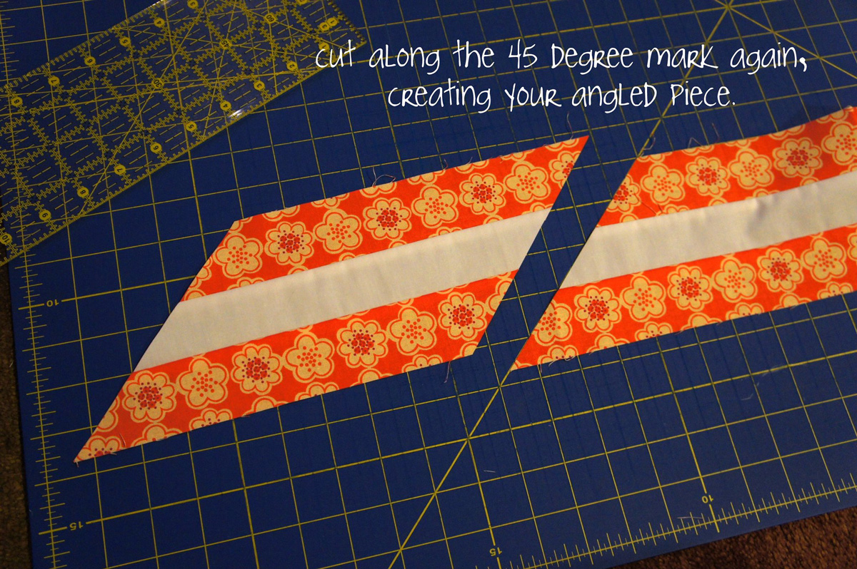 A Zig and A Zag Second Cutting Instructions