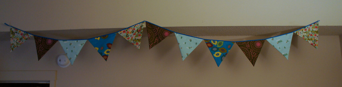 Bunting sewing projects