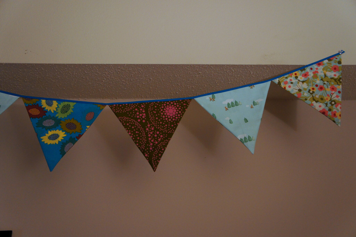 Bunting sewing projects