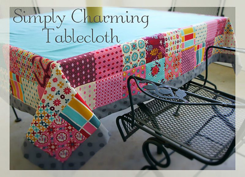 simply charming table cloth