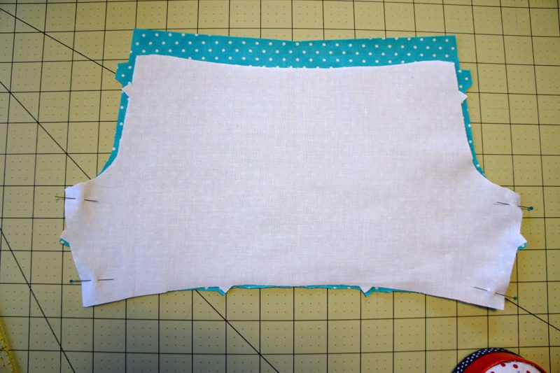 Alice cutting instructions and bodice construction