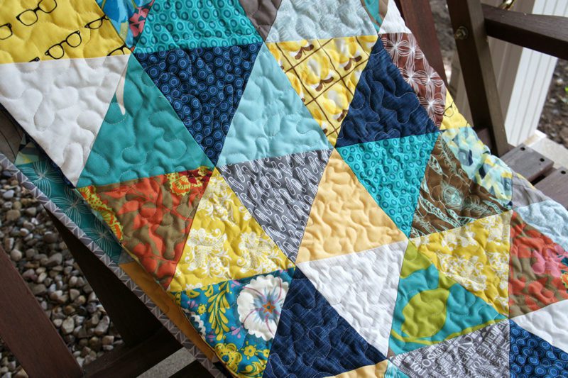 Triangle Jungle Quilt