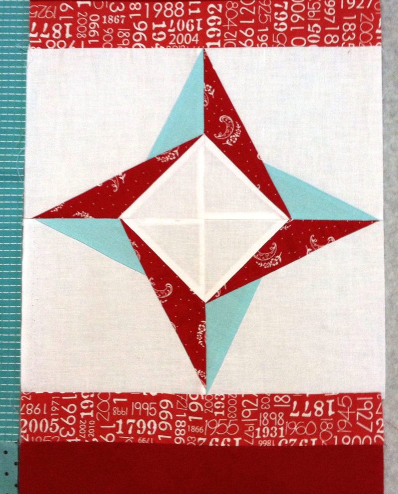 Red Star Quilt UFO