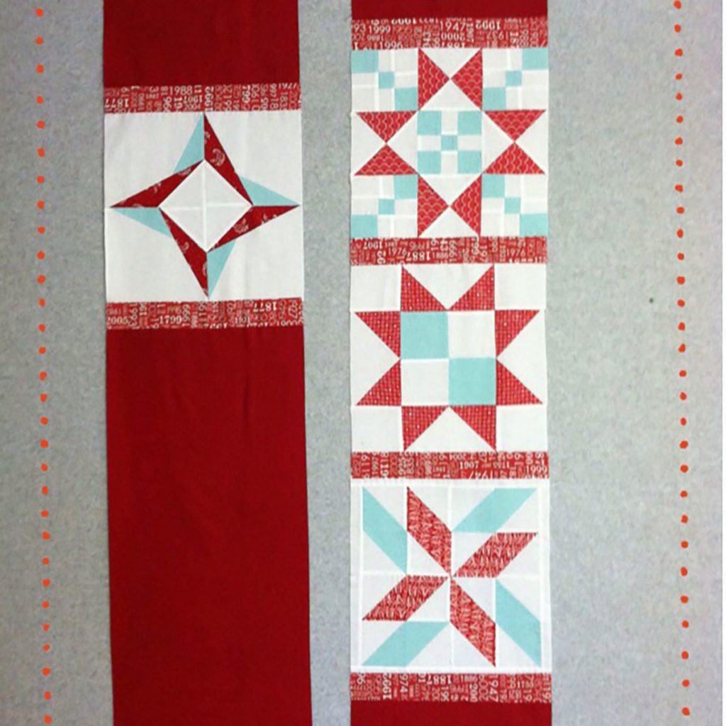Red Star Quilt UFO