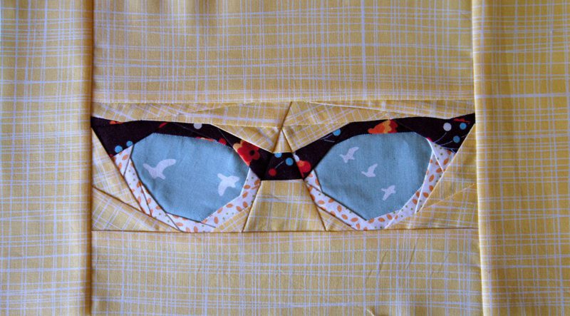 Paper Pieced Glasses
