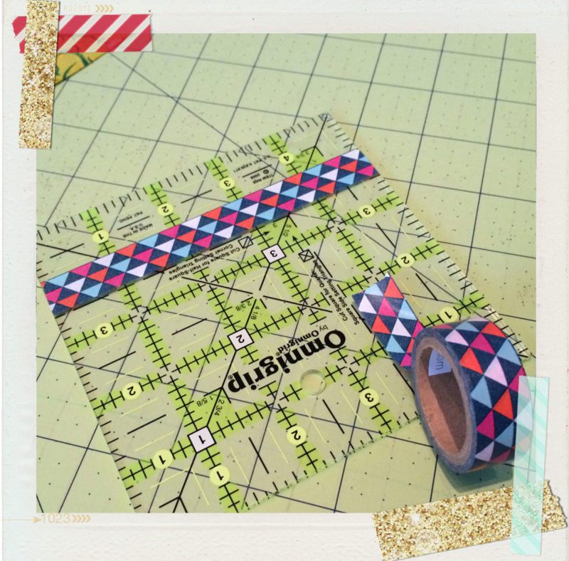 Tips & Tricks: fussy cutting with a square ruler