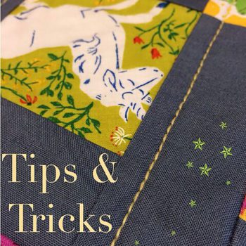 Tips & Tricks - Quilting with 12 Wt thread