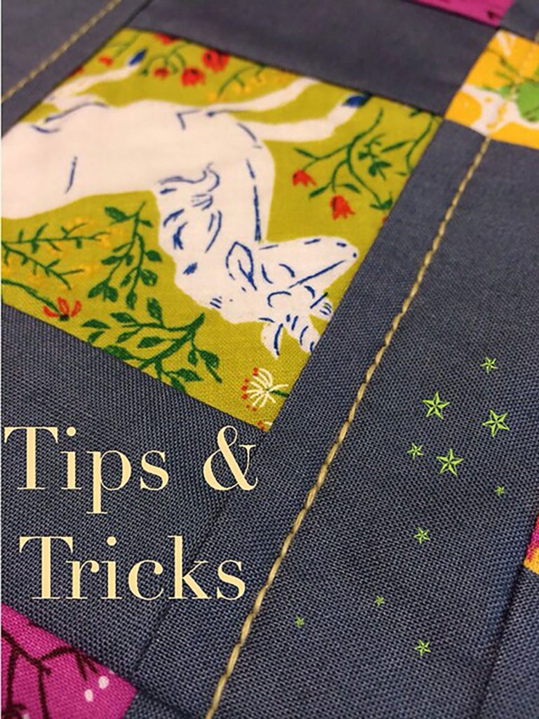 Tips & Tricks - Quilting with 12 Wt thread