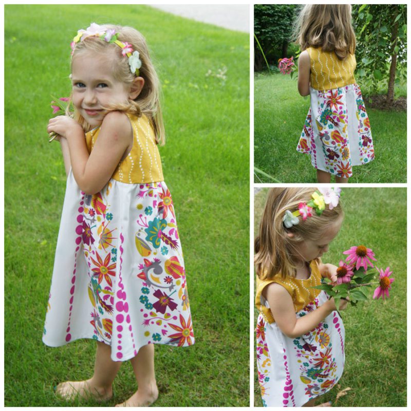 Girl's flower dress