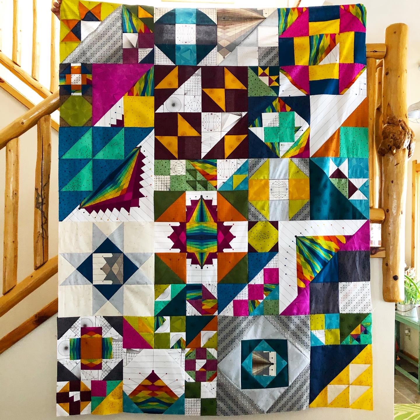 Travel Laundry Bag Pattern by Angela Pingel- Quilt in a Day Patterns