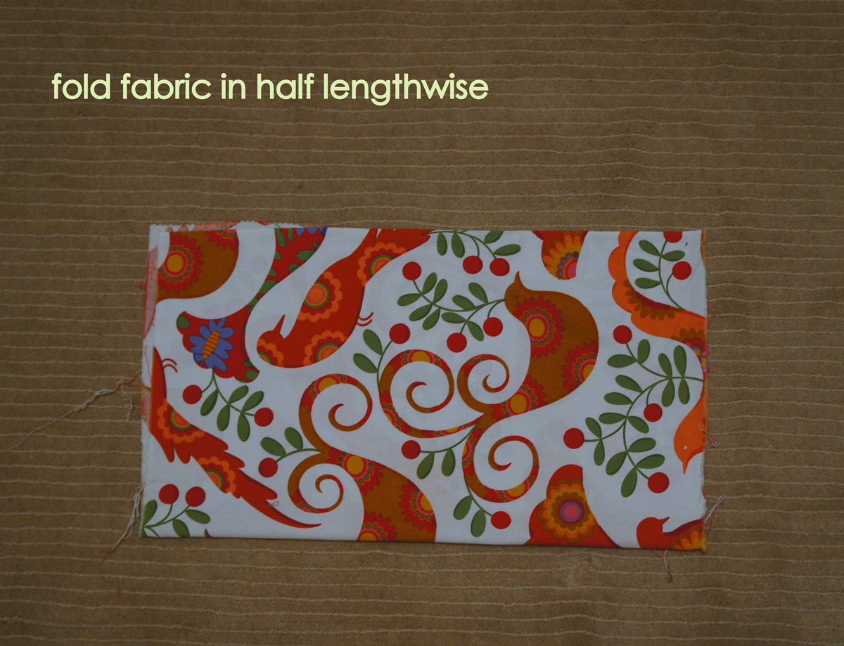 Fabric Folding Tutorial