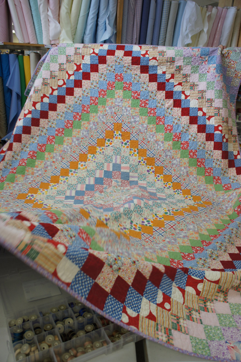 Our long arm quilting class