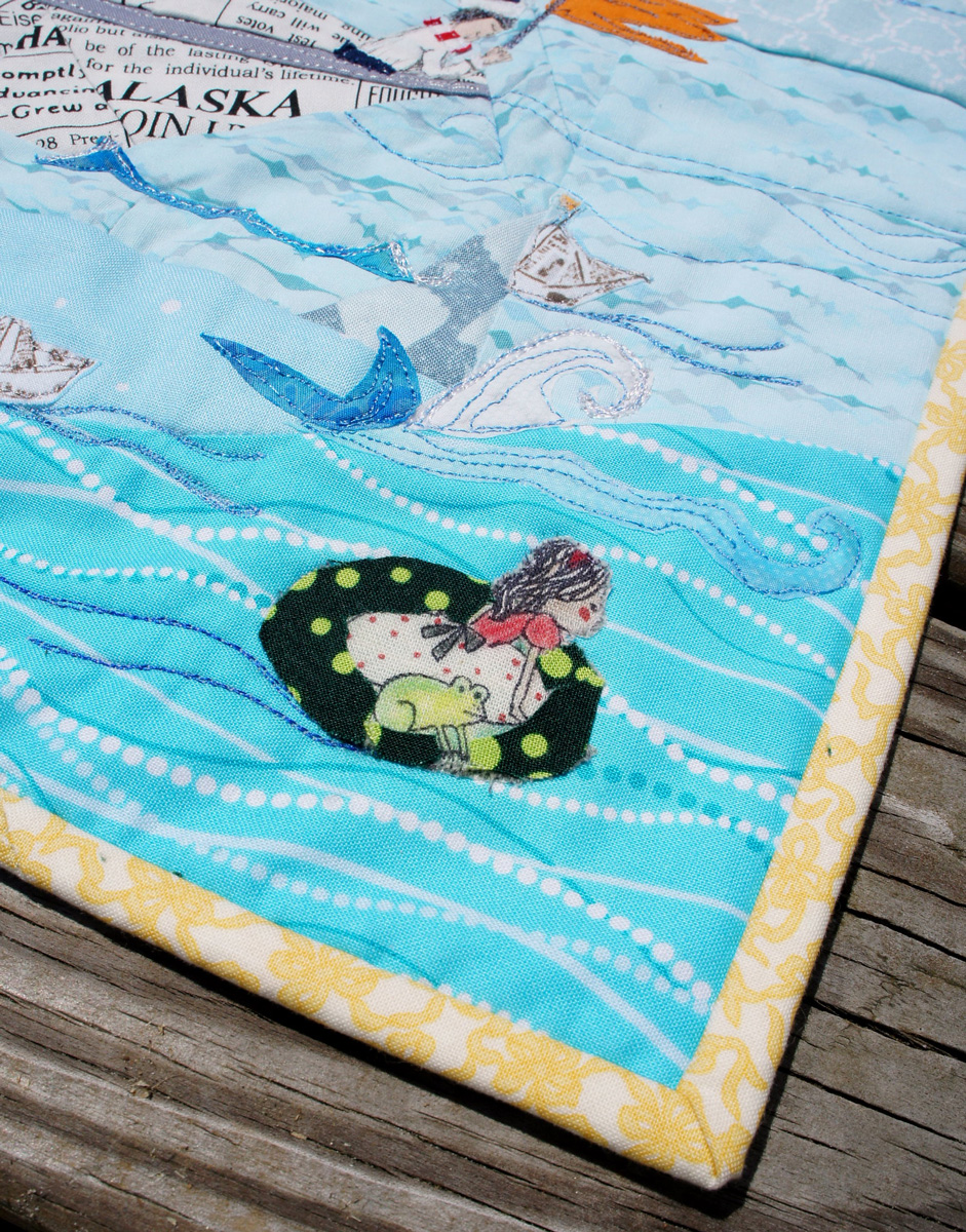 Doll Quilt Swap 10 - The Rescuers